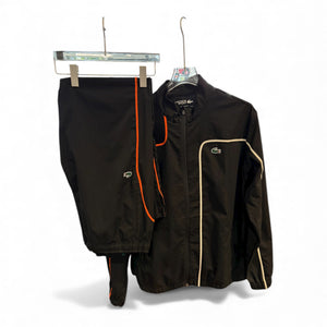 nike Used Lacoste Sport Tracksuit Black Orange - test
