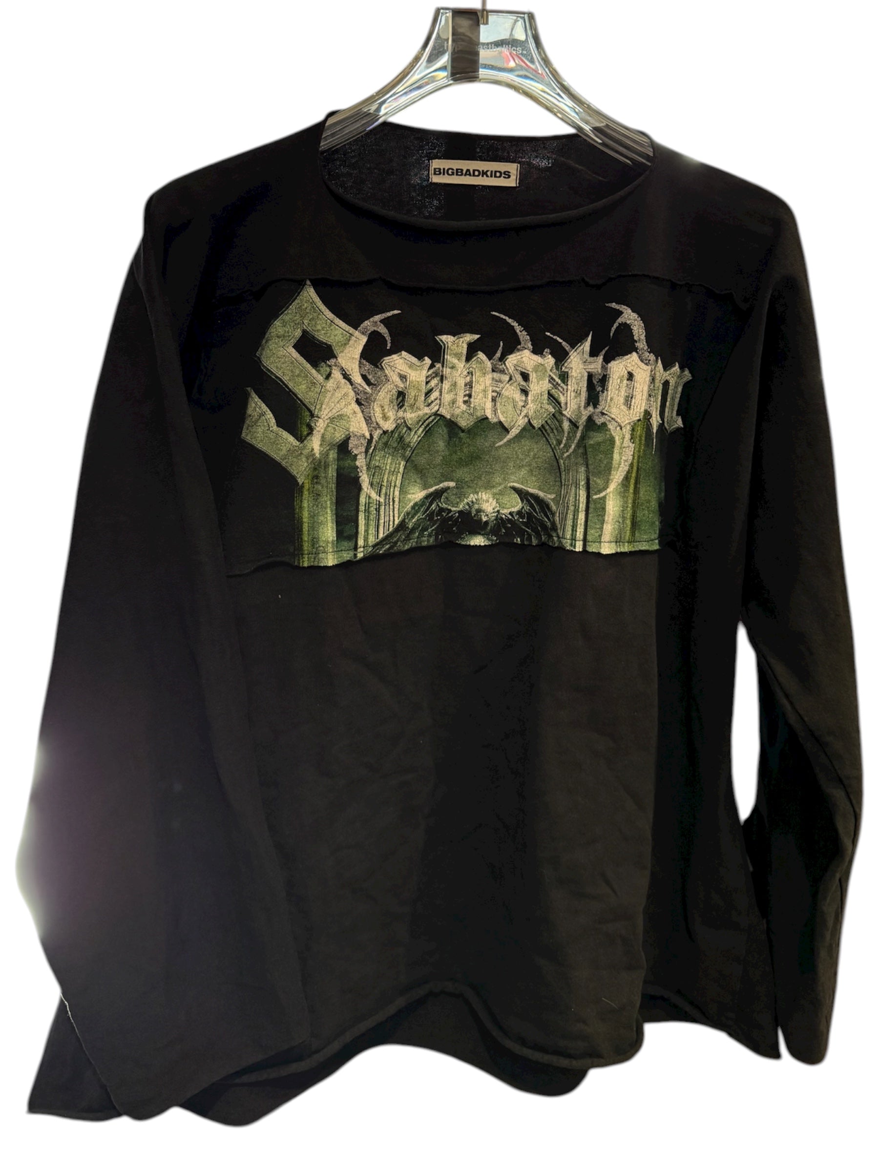 BigBadKids Used BBK Sabathon Long Sleeve (YZY BLANK) - test