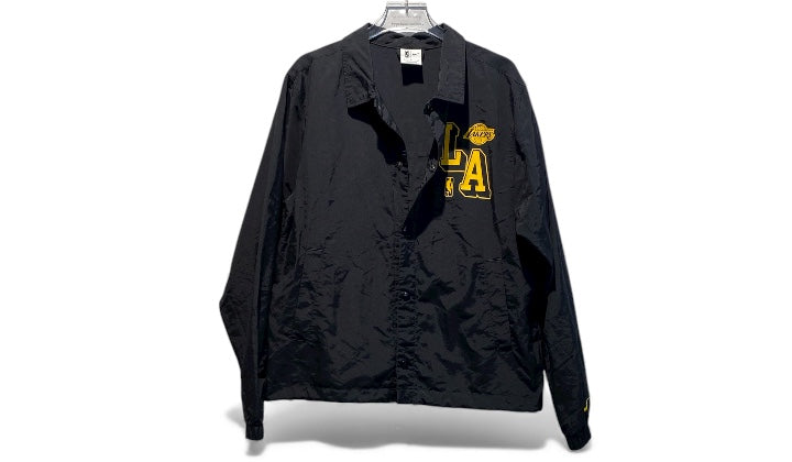 Nike Used Los Angeles Lakers 75th Anniversary Coach Jacket - test