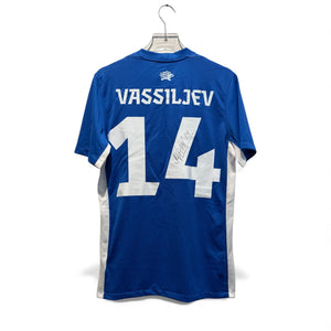 Nike Used Estonia 2024 Home Kit Signed by Konstantin Vassiljev - 1112251313