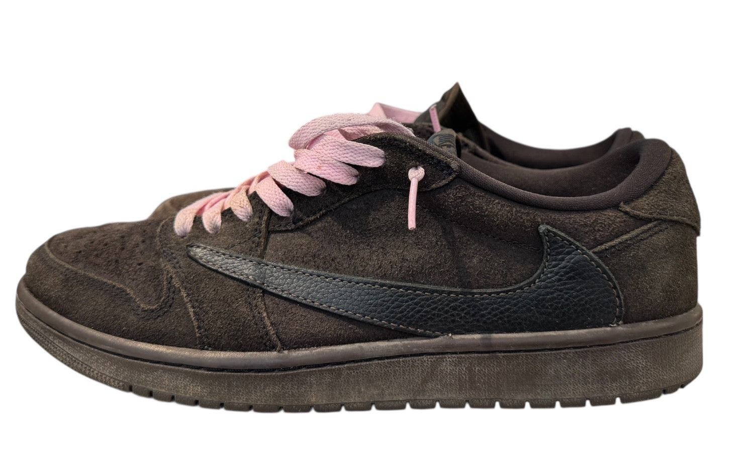 Used Air Jordan 1 Retro Low OG SP Travis Scott Velvet Brown 