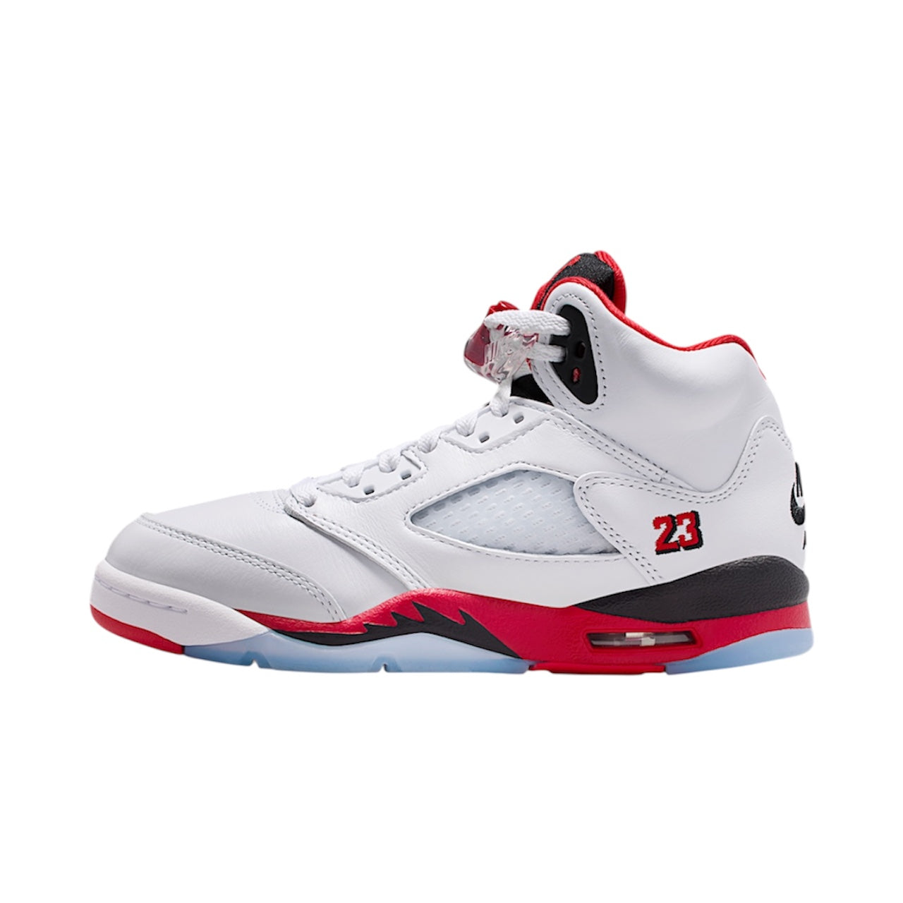 Air Jordan 5 Retro Fire Red Black Tongue (2025)
