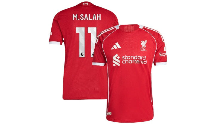 Liverpool FC Home Kit 2025/2026 M.Salah