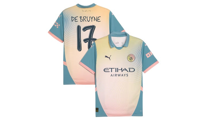 Manchester City Fourth Kit 24/25 De Bruyne #17