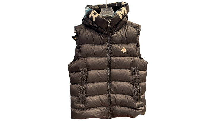 nike Used Moncler Montreuil Quilted Down Vest Black - test