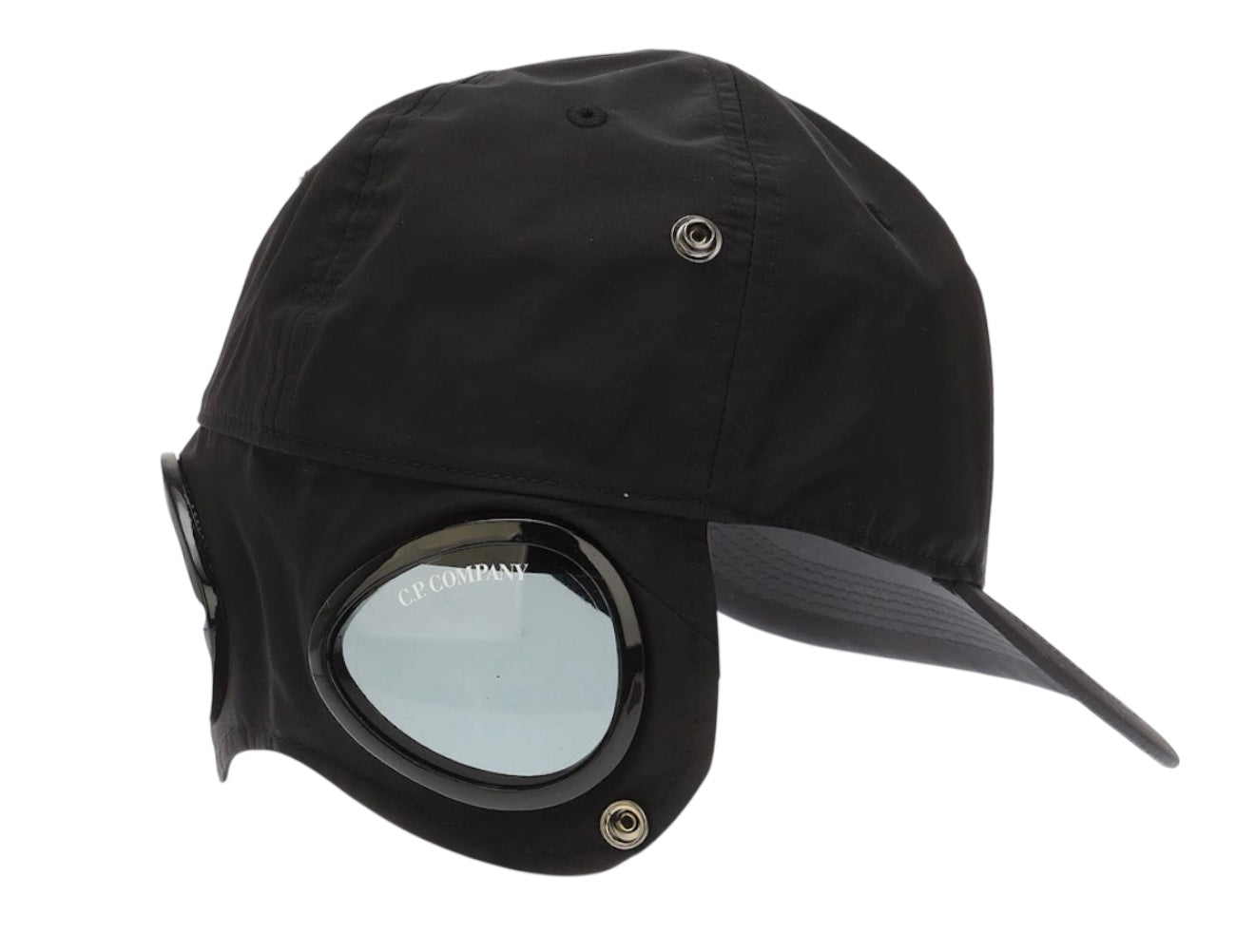 C.P. Company Men's Black Chrome-R Goggle Cap