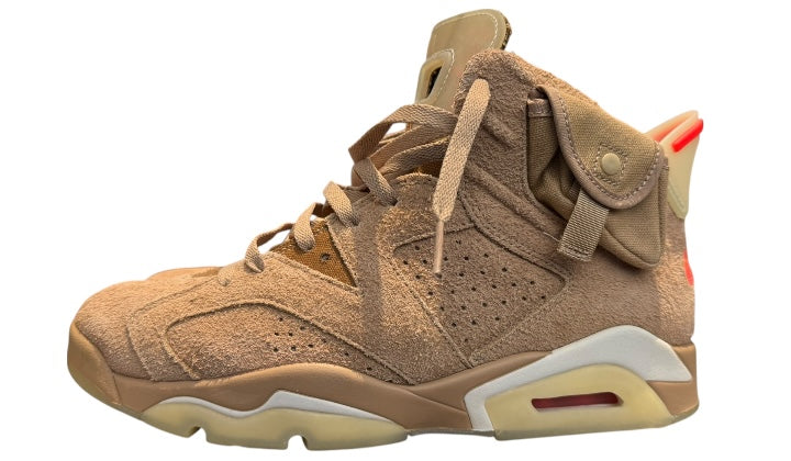 Air Jordan Used Jordan 6 Retro Travis Scott British Khaki - DH0690-200