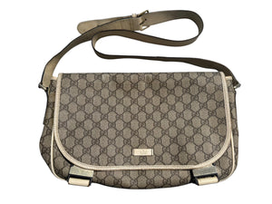 nike Used Gucci Vintage Monogram Messenger Bag - test