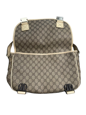 nike Used Gucci Vintage Monogram Messenger Bag - test