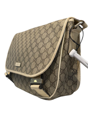 nike Used Gucci Vintage Monogram Messenger Bag - test