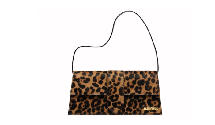 Jacquemus Le Bambino Long Flap Bag Leopard - 221BA013-3168-8BQ