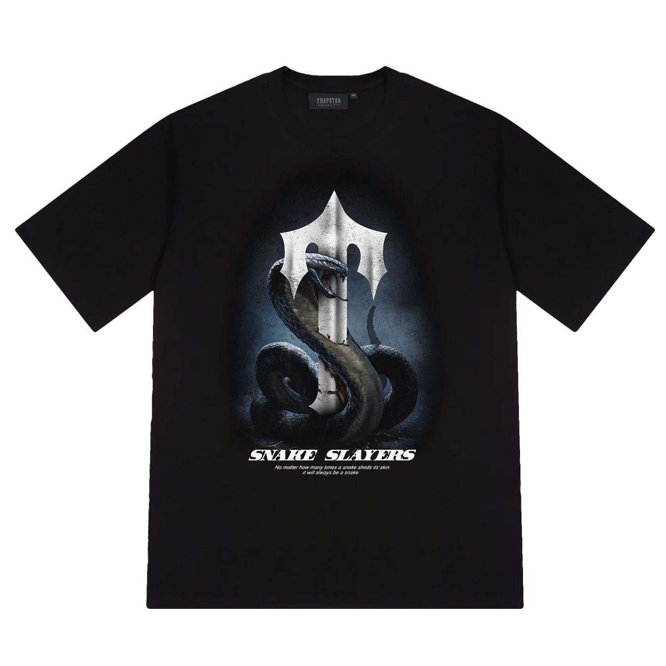 Trapstar Used Trapstar T Snake Slayer Tee Black - 1104251202