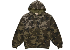 Supreme True Religion Zip Up Hooded Sweatshirt (FW25) Woodland Camo - SUPR-STRZUHS(-MULTI