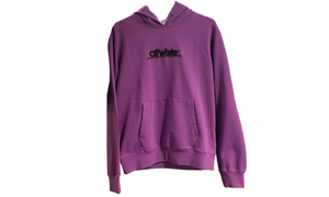 OFF-WHITE Used OFF-WHITE Exactly The Opposite Hoodie purple - OMBE001