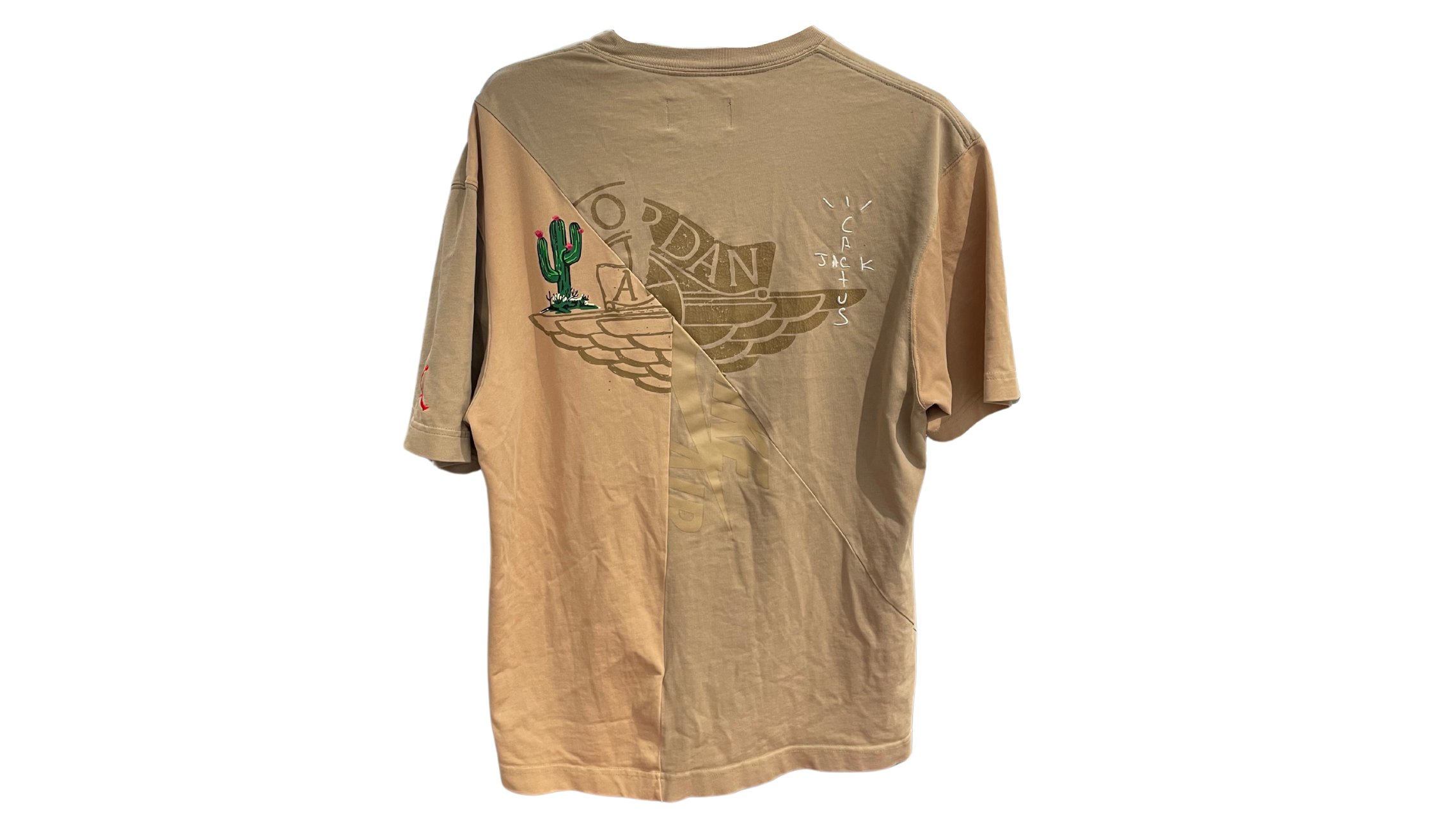 Travis Scott Used Travis Scott Cactus Jack x Jordan tee - 203251731