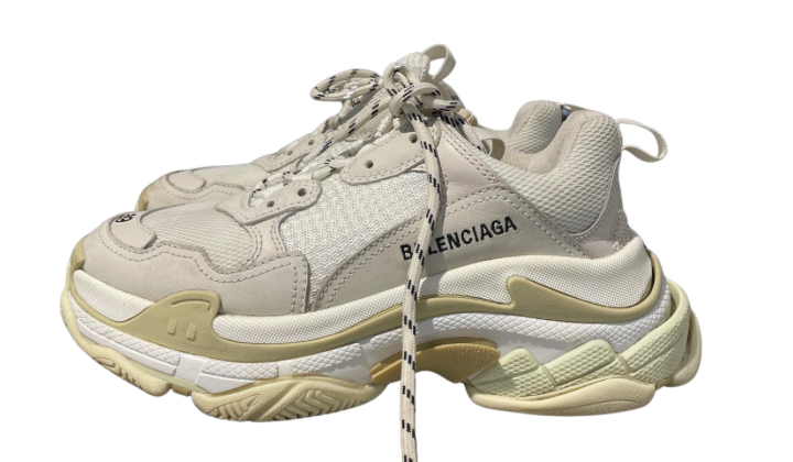 Balenciaga Used Balenciaga Triple S Beige - 119251808