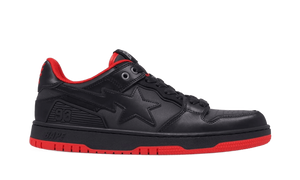 A Bathing Ape Sk8 Sta #4 Grey Black Red - 1K30-191-311-GRA/001FWK301311M-GRA
