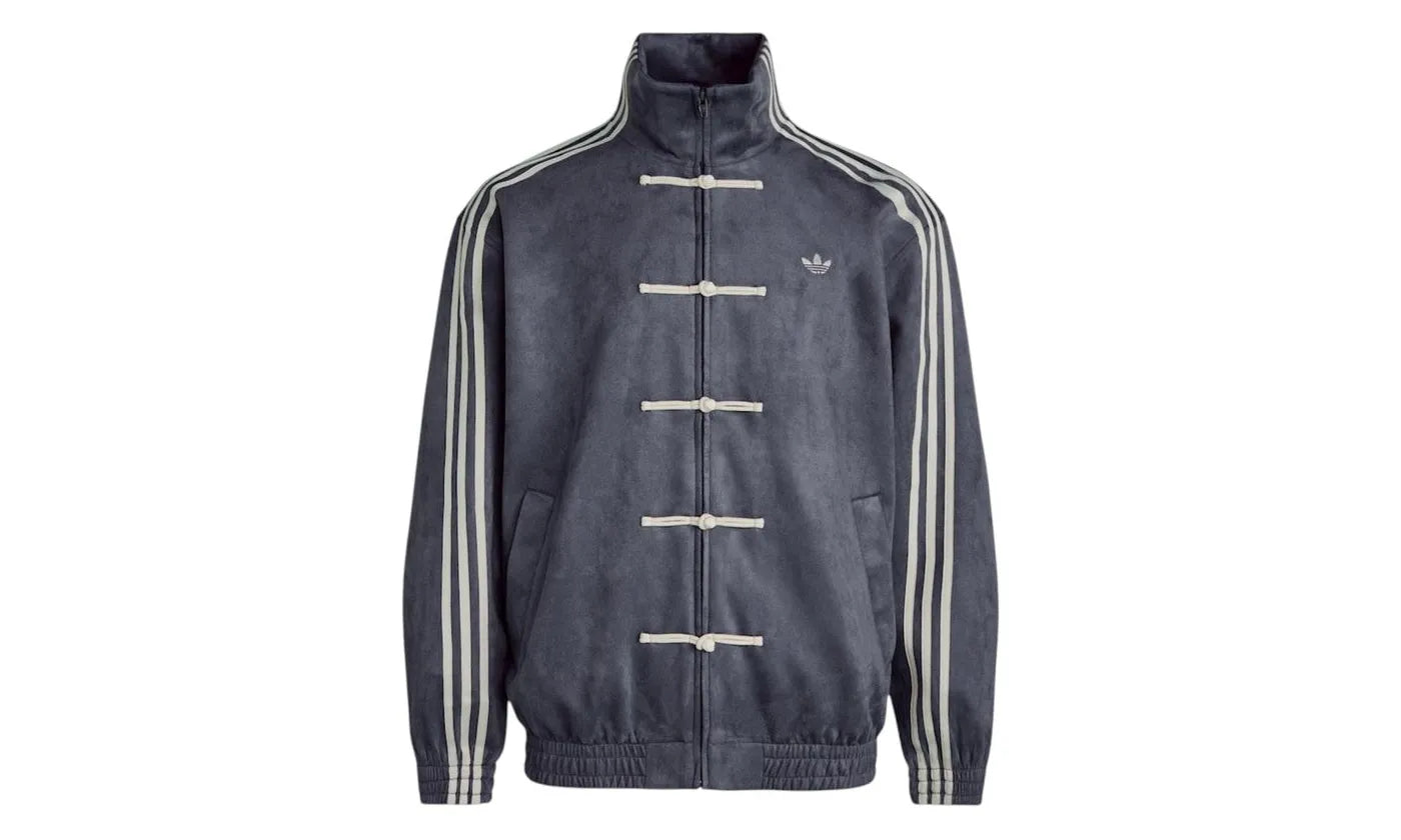 adidas CTT Chinese Track Top 3.1 Gender Neutral Jacket (Asia Sizing) Dark Grey - KR0295