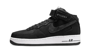 Air Force 1 Mid Stussy All Black - DJ7840-001