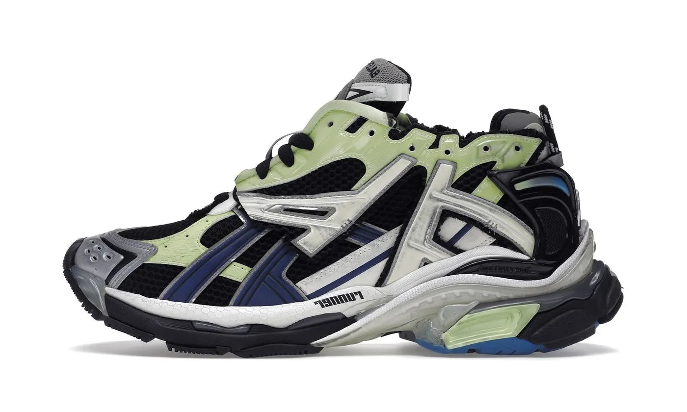 Runner Green Blue Black Grey - 677403W3RB55179