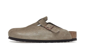 Boston Soft Footbed Suede Taupe - 0560771