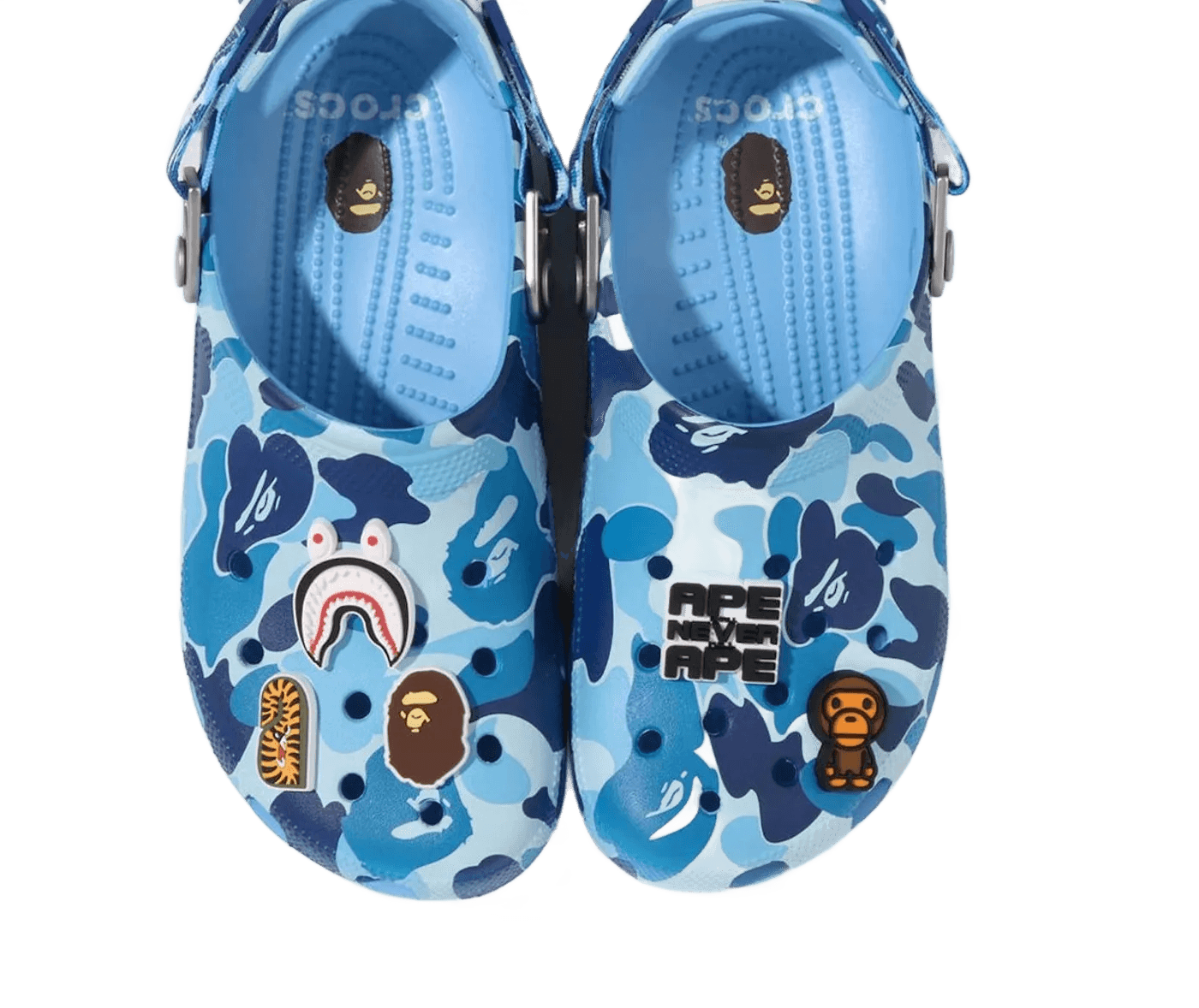Classic Clog A Bathing Ape ABC Camo Blue - 209627-4TB
