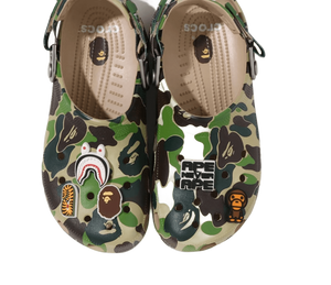 Classic Clog A Bathing Ape ABC Camo Green - 209627-212