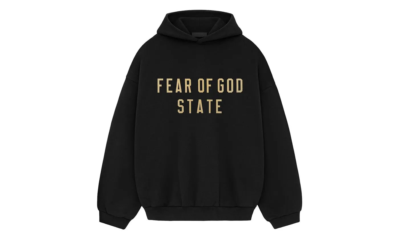 Fear of God Essentials Fleece Hoodie Black - 192BT246250F