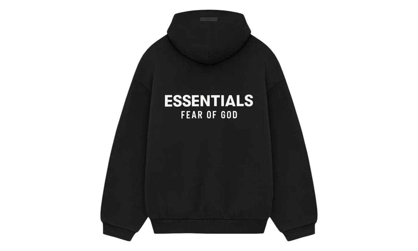 Fear of God Essentials Fleece Hoodie (FW24) Black - 192HO246250F