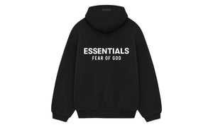 Fear of God Essentials Fleece Hoodie (FW24) Black - 192HO246250F