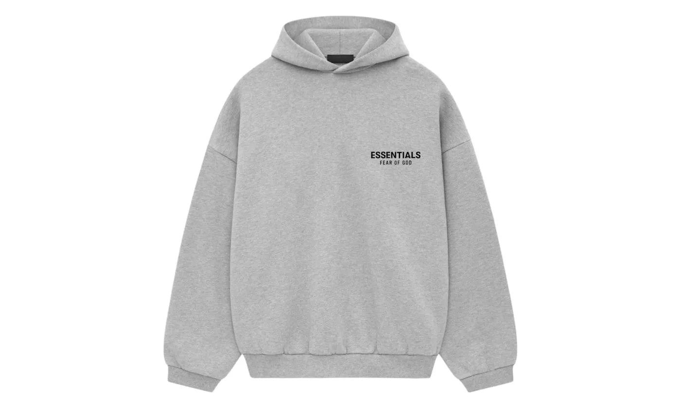 Fear of God Essentials Fleece Hoodie Light Heather Gray - 192HO246258F