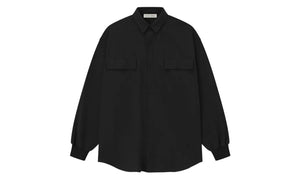 Fear of God Essentials Oxford Shirt Jet Black - 186SP254420F
