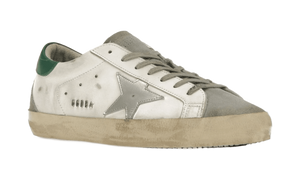 Golden Goose superstar sneakers white green - GMF00102.F004167.82171