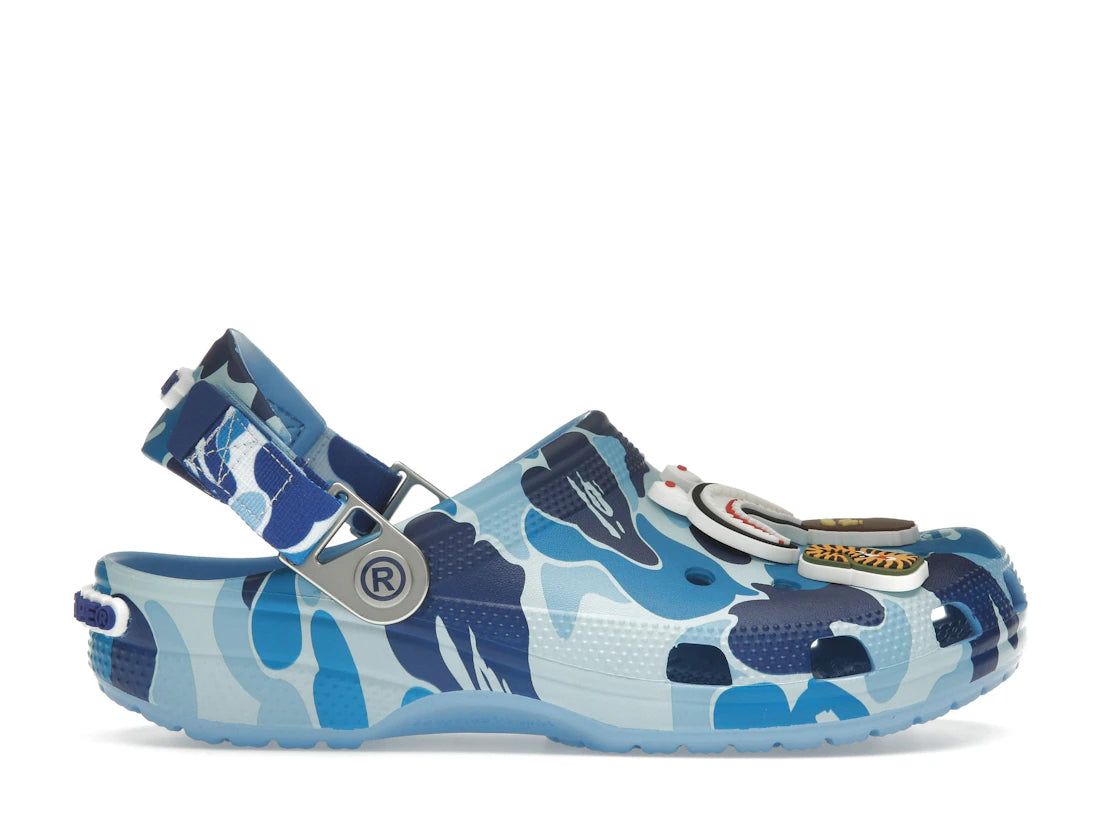 Classic Clog A Bathing Ape ABC Camo Blue - 209627-4TB