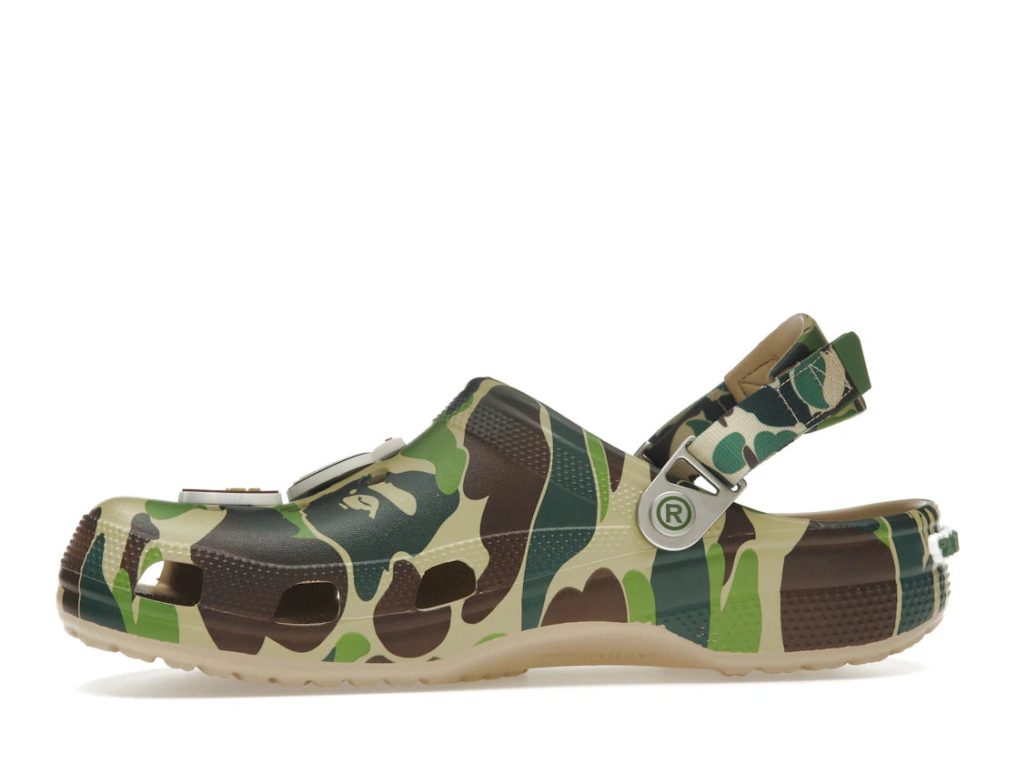 Classic Clog A Bathing Ape ABC Camo Green - 209627-212