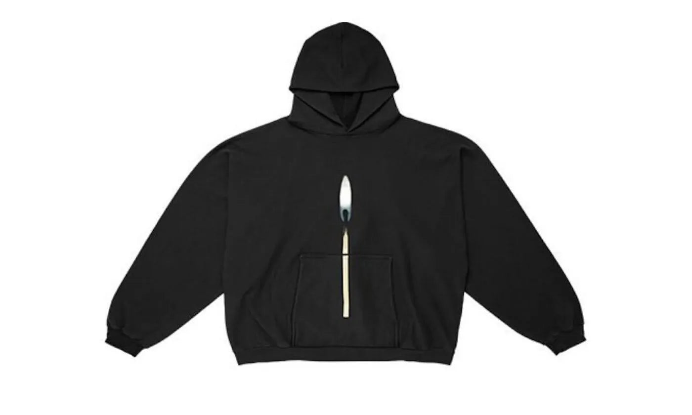 Kanye West Kanye West DONDA 2 Lit Match Hoodie Black (KW-KWD2LM
