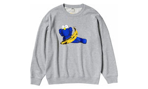 KAWS x Warhol Graphic 472951 Sweatshirt Gray - 472951
