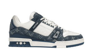 LV Trainer Monogram Denim White Blue - 1A9JGZ / 1A9JGU