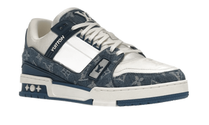 LV Trainer Monogram Denim White Blue - 1A9JGZ / 1A9JGU