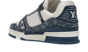 LV Trainer Monogram Denim White Blue - 1A9JGZ / 1A9JGU