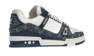 LV Trainer Monogram Denim White Blue - 1A9JGZ / 1A9JGU