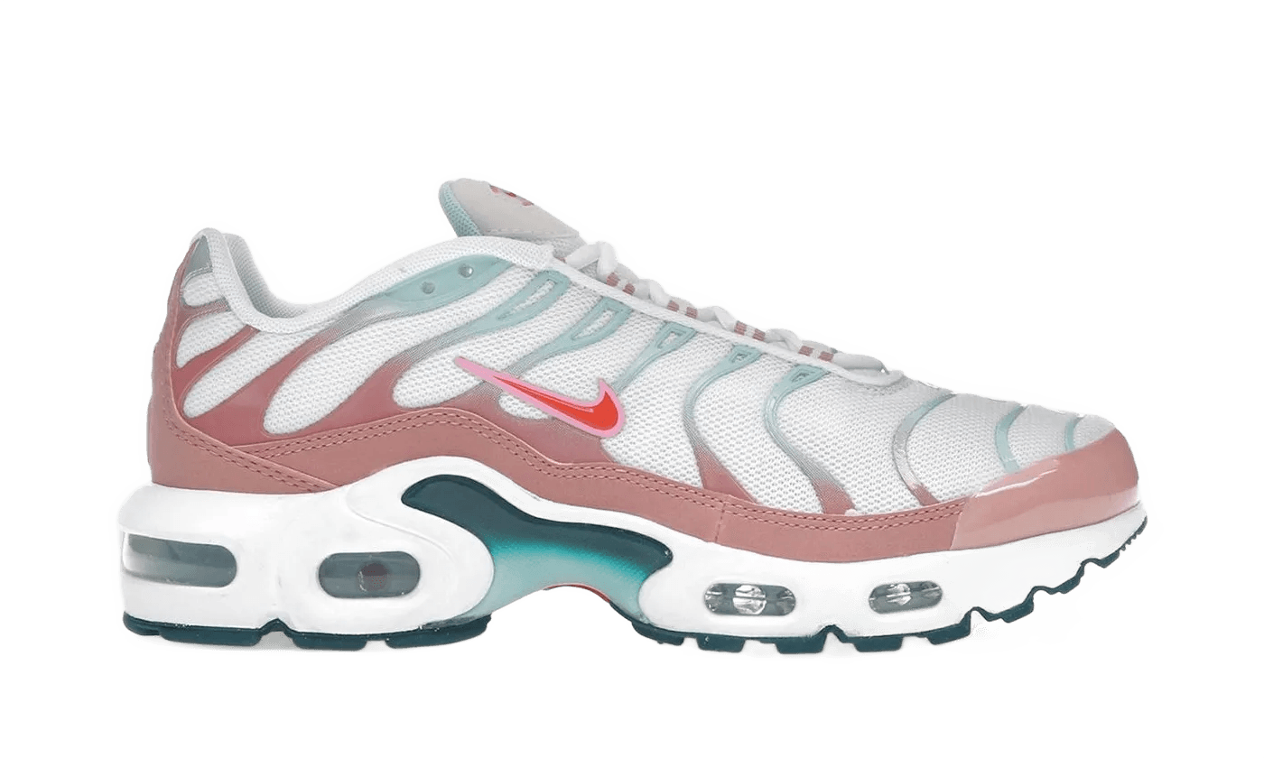 Air Max Plus White Red Stardust Jade Ice Siren Red - CD0609-110