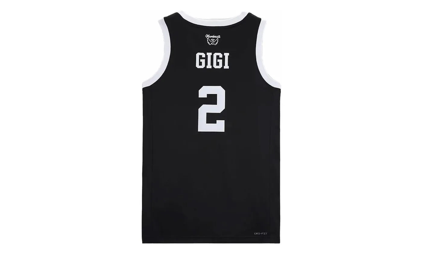 Nike Gigi Bryant Mambacita Basketball Jersey Black - HF7754-010
