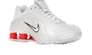Shox R4 White Phantom Picante Red - AR3565-103