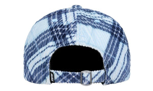 Palace Corduroy P 6-Panel (SS24) Blue Bias Check - PALA-PCP6(B-BLUEBIASCHECK