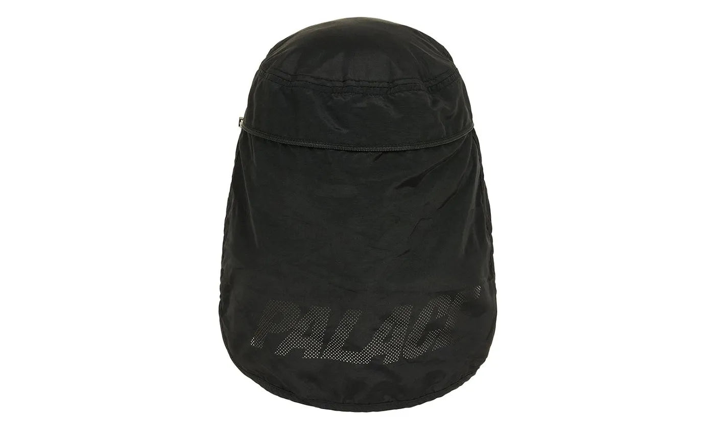 Palace London Neck Saver Bucket Hat Black - PALA-PLNSBH-BLACK