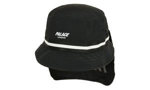 Palace London Neck Saver Bucket Hat Black - PALA-PLNSBH-BLACK