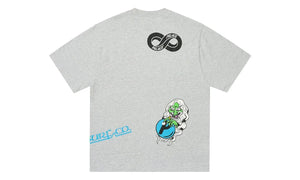 Palace Sponsor T-Shirt Grey Marl - PALA-PASTGM-GREYMARL