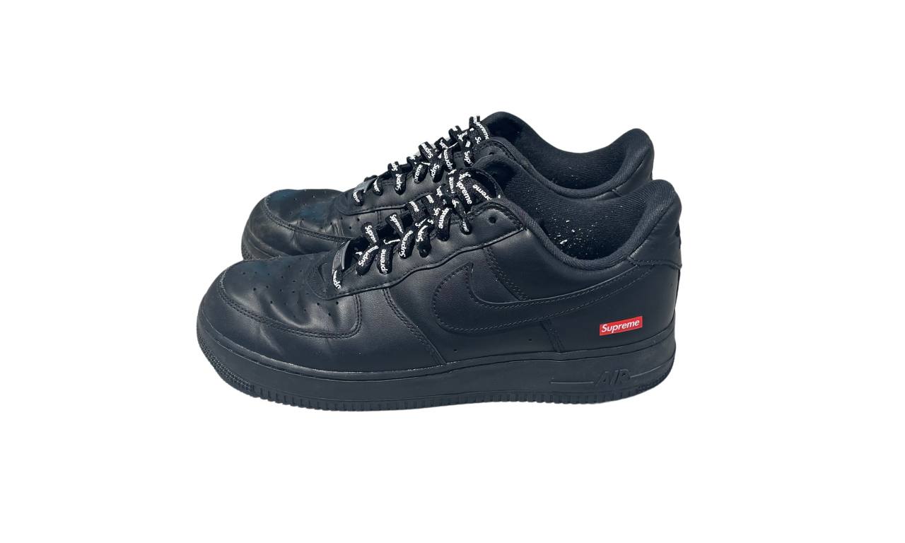 未使用【Supreme Nike】Air Force1 黒CU9225001 Nike Air Force 1 Low Supreme Black CU9225-001 Men's Size