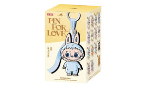 Pop Mart Labubu The Monsters Pin for Love Series Vinyl Plush Pendant (A-M) Single Blind Box - PM-PMLTMP-MULTI